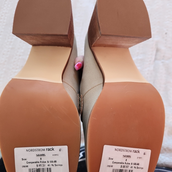 Kork-Ease Cream Leather Loafers - Picture 6 of 6